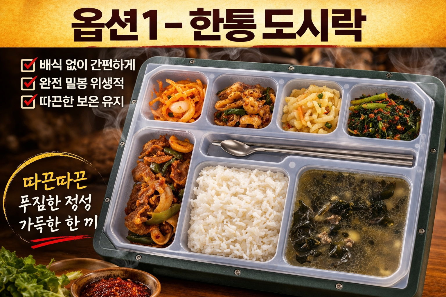 한통 도시락